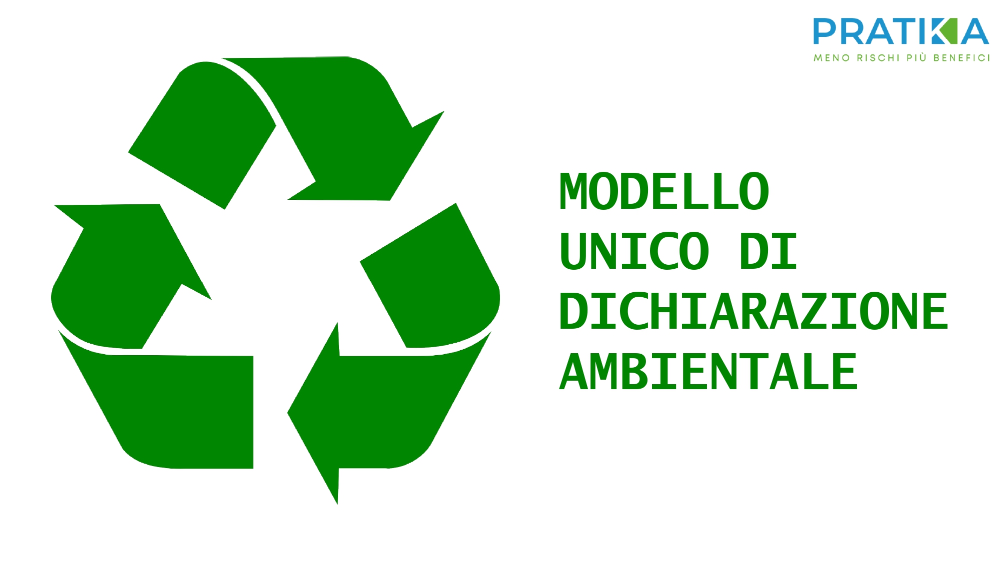 Modello Unico di Dichiarazione Ambientale (MUD