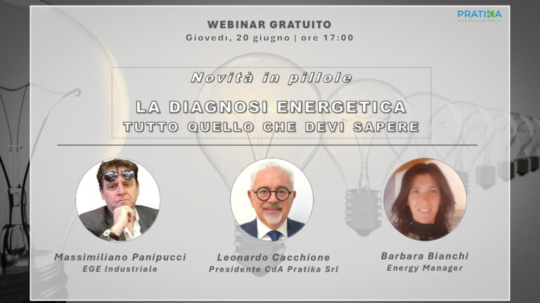 Webinar Diagnosi energetica