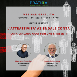 Webinar l'attrattività aziendale: cosa cercano oggi persone e talenti