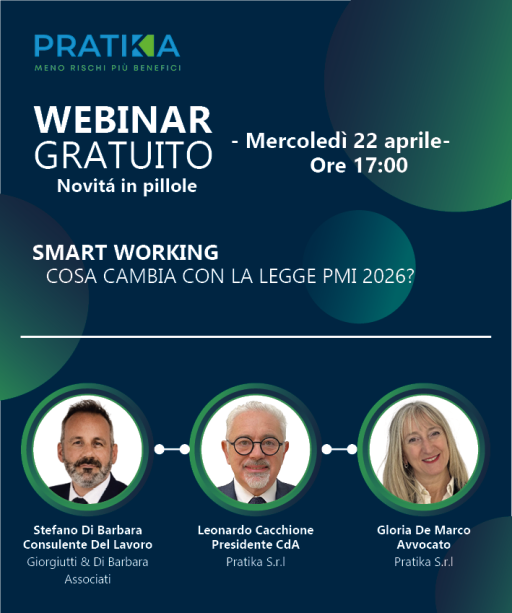 SMART WORKING: COSA CAMBIA CON LA LEGGE PMI 2026?